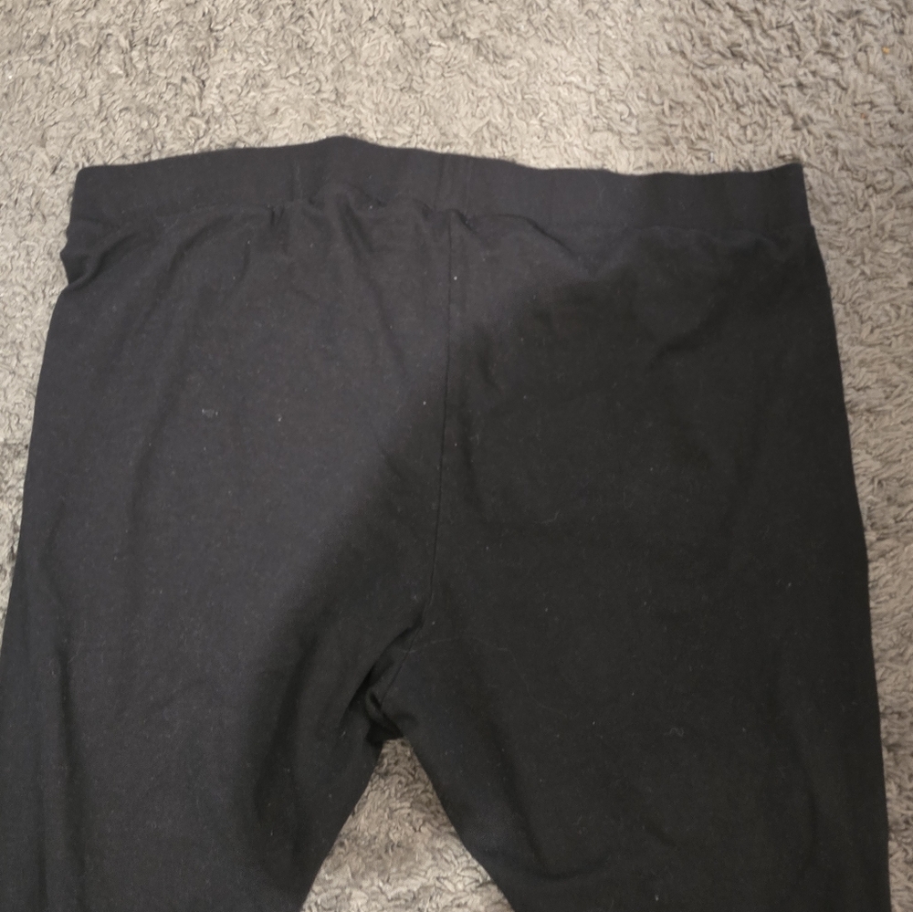 Torrid Black Leggings With Lace - Picture 6 of 6